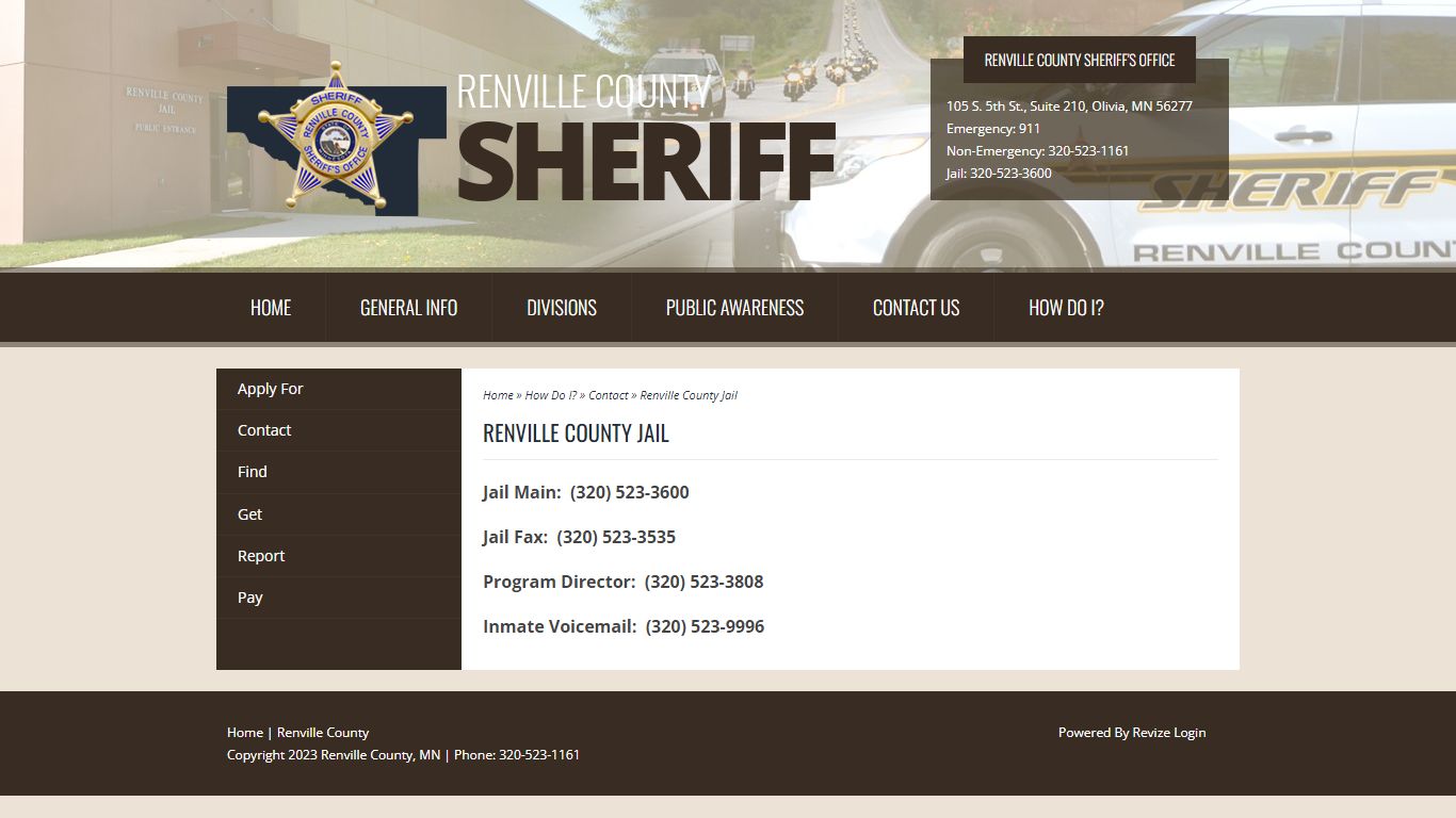 Renville County Jail